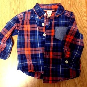 Osh Kosh baby boy button up
