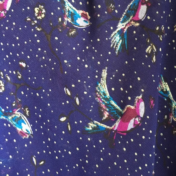 Sheer Blouse with Metallic Details - Picture 2 of 4