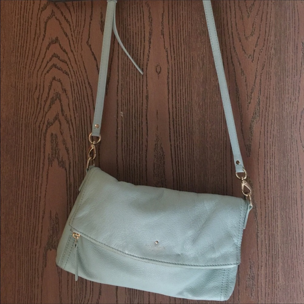 Light blue Kate Spade crossbody bag