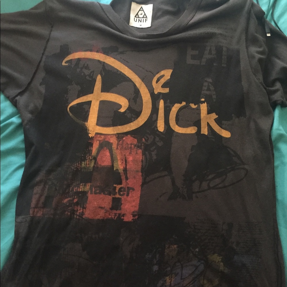 Unif eat a d*ck tee size medium