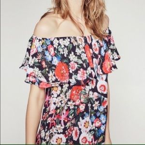 Zara Off the Shoulder Top
