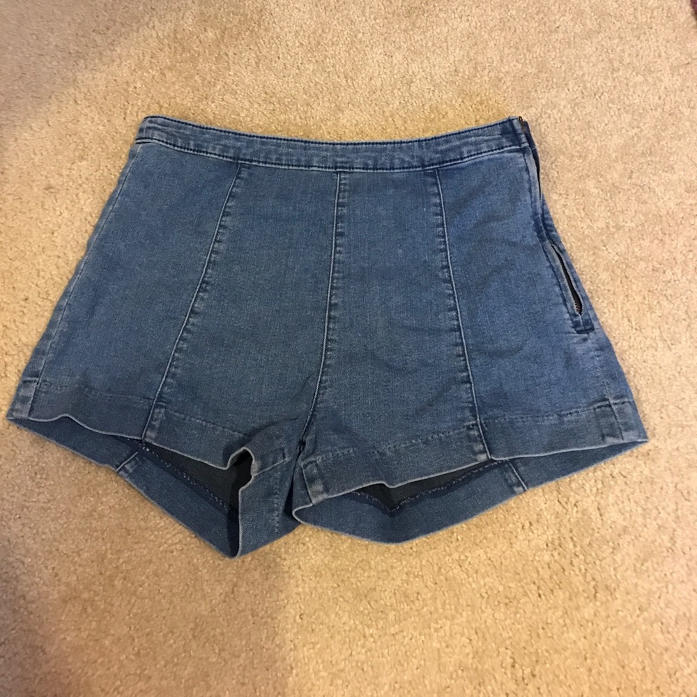 High waist shorts