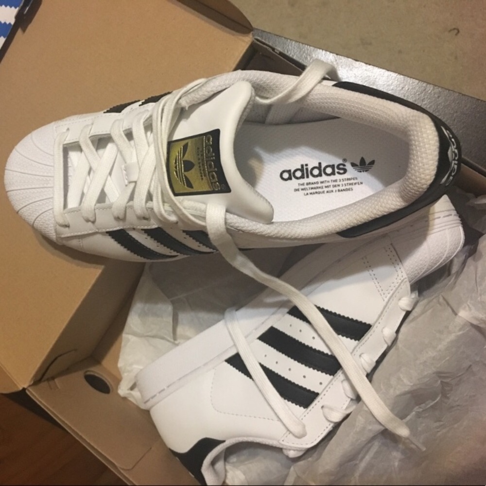 Adidas Superstar White 6.5 Brand New!!