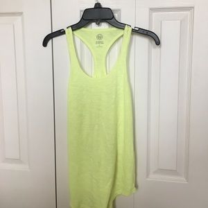 Neon Yellow Racerback Tank