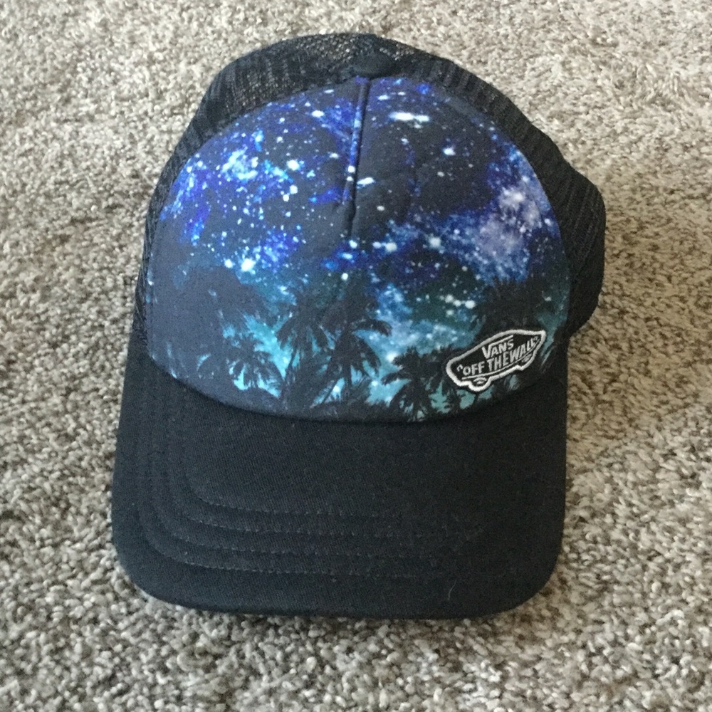 Vans Beach Girl Trucker Hat - Palm Night