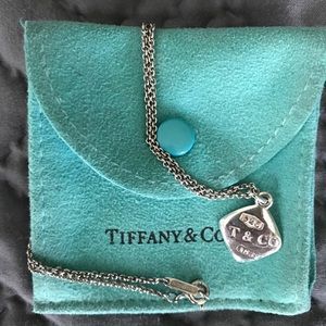 Tiffany & Company Sterling Silver Pendant Necklace
