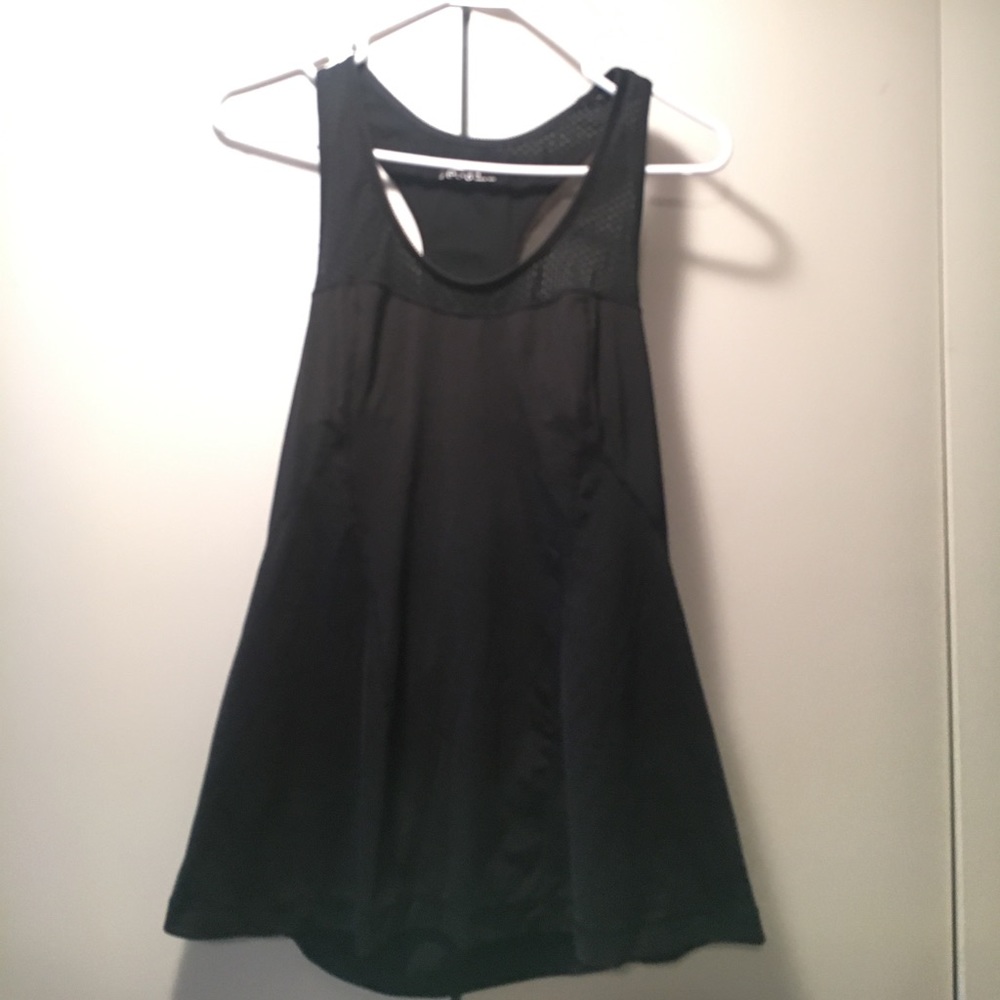 Zella black racerback tank