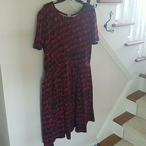 LuLaRoe Amelia Dress Size 3XL EUC