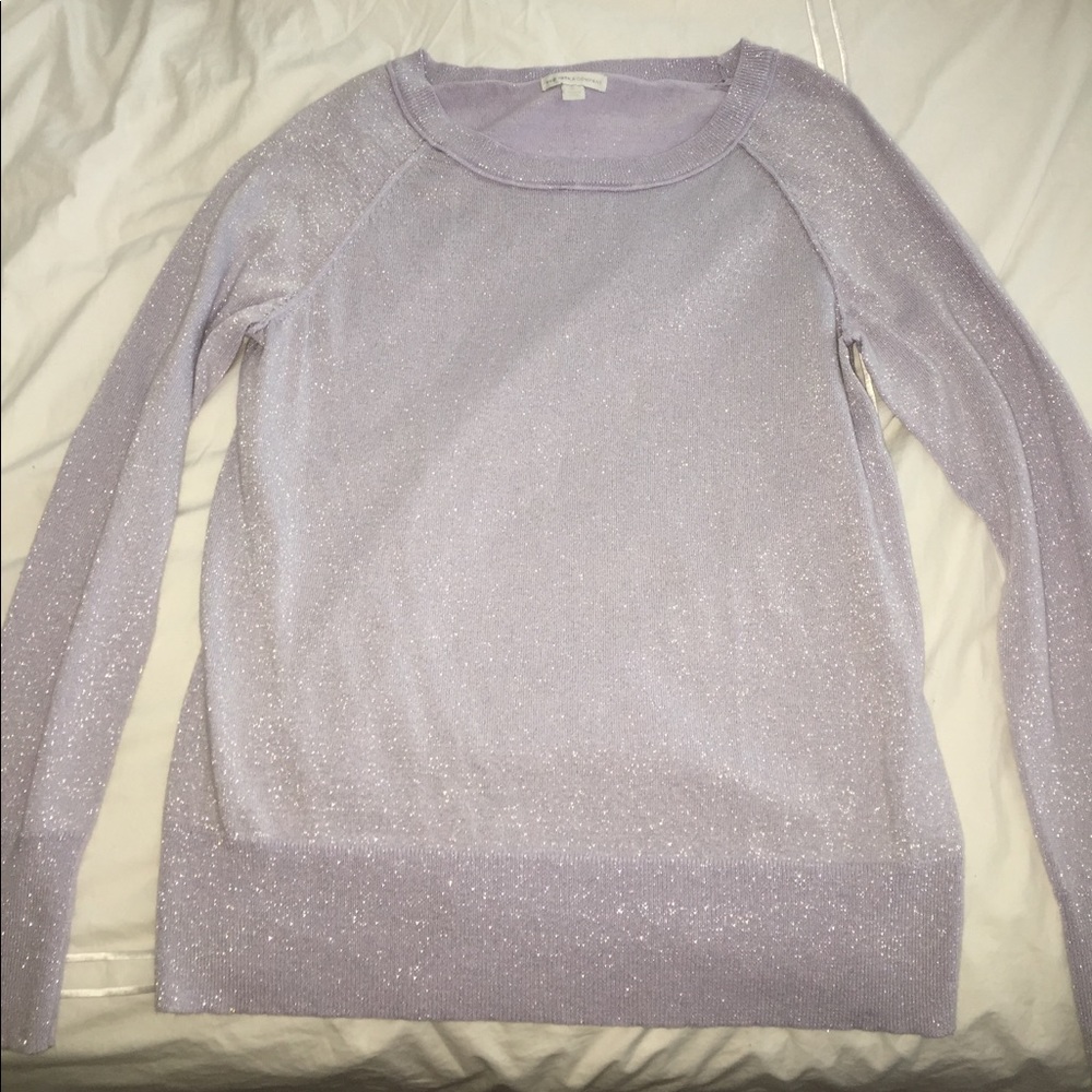 Light lavender lightweight sweater, NY&C