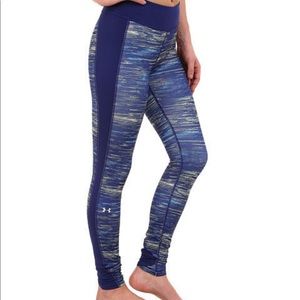 Under Armour Coldgear compression printed leggings