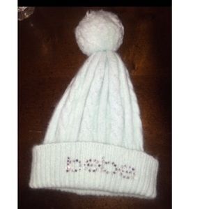 bebe Pom Pom Winter Hat. Good condition