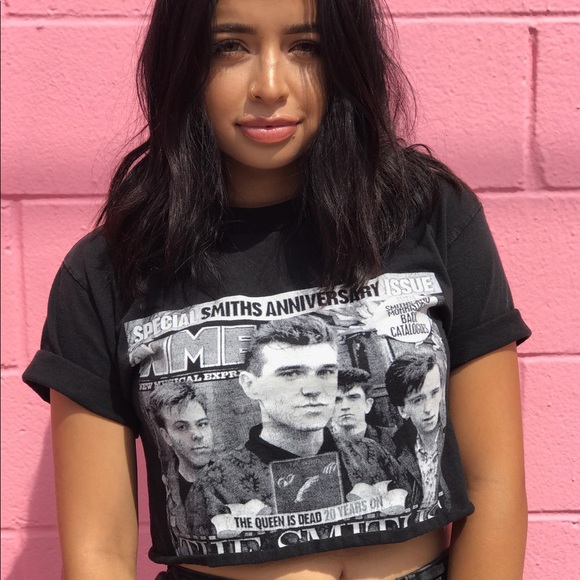 The Smiths Crop Top - Picture 1 of 3