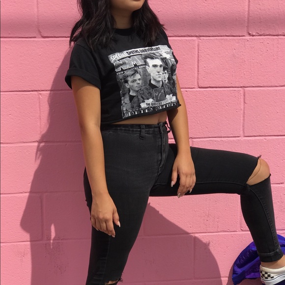 The Smiths Crop Top - Picture 2 of 3