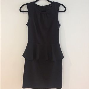 Sleek and Classy Black H&M Peplum Dress