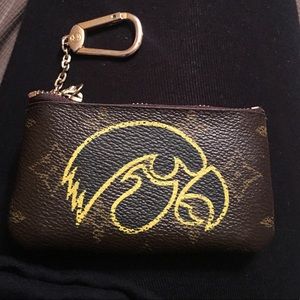 Authentic Louis Vuitton coin pouch-Iowa Hawkeyes