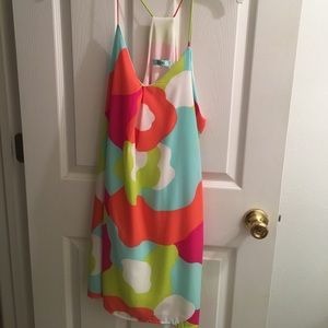 Colorful dress!
