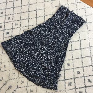 JCrew Dress - Strapless, navy blue - Size 0