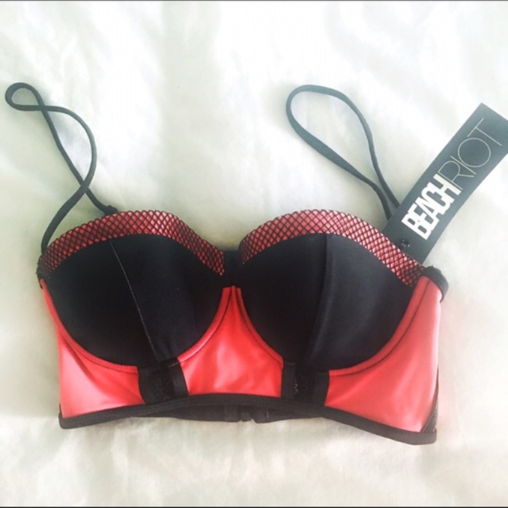 NWT Beach Riot Bikini Top