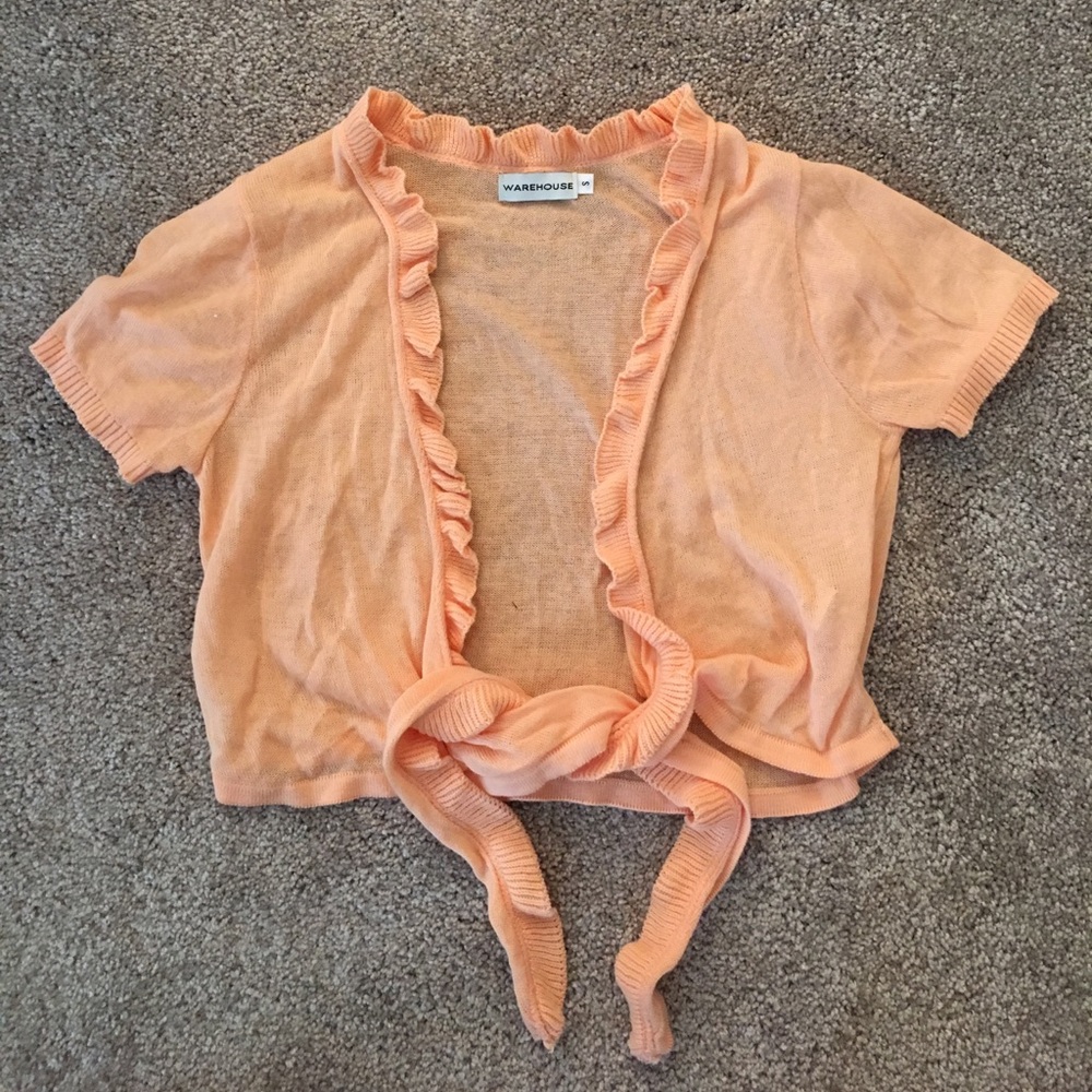 Short sleeve sweater