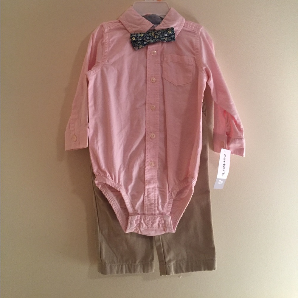 NWT Baby Boy Dress Shirt and Pants