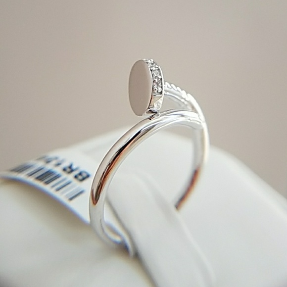 ON SALE 14k Gold plated designer look Ring Band - Picture 5 of 8