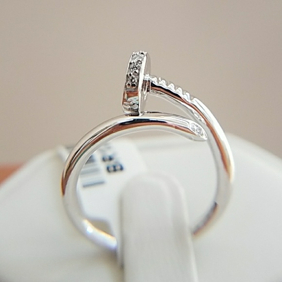 ON SALE 14k Gold plated designer look Ring Band - Picture 6 of 8