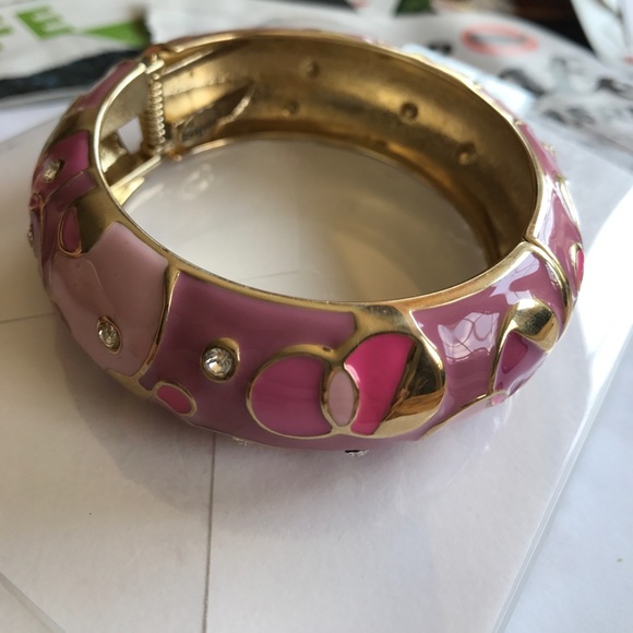 NWT KC hoop earrings & NWOT matching bangle - Picture 6 of 7