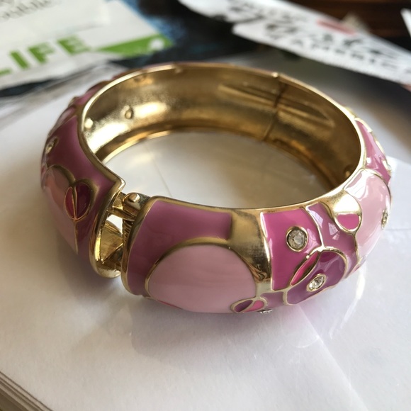 NWT KC hoop earrings & NWOT matching bangle - Picture 7 of 7