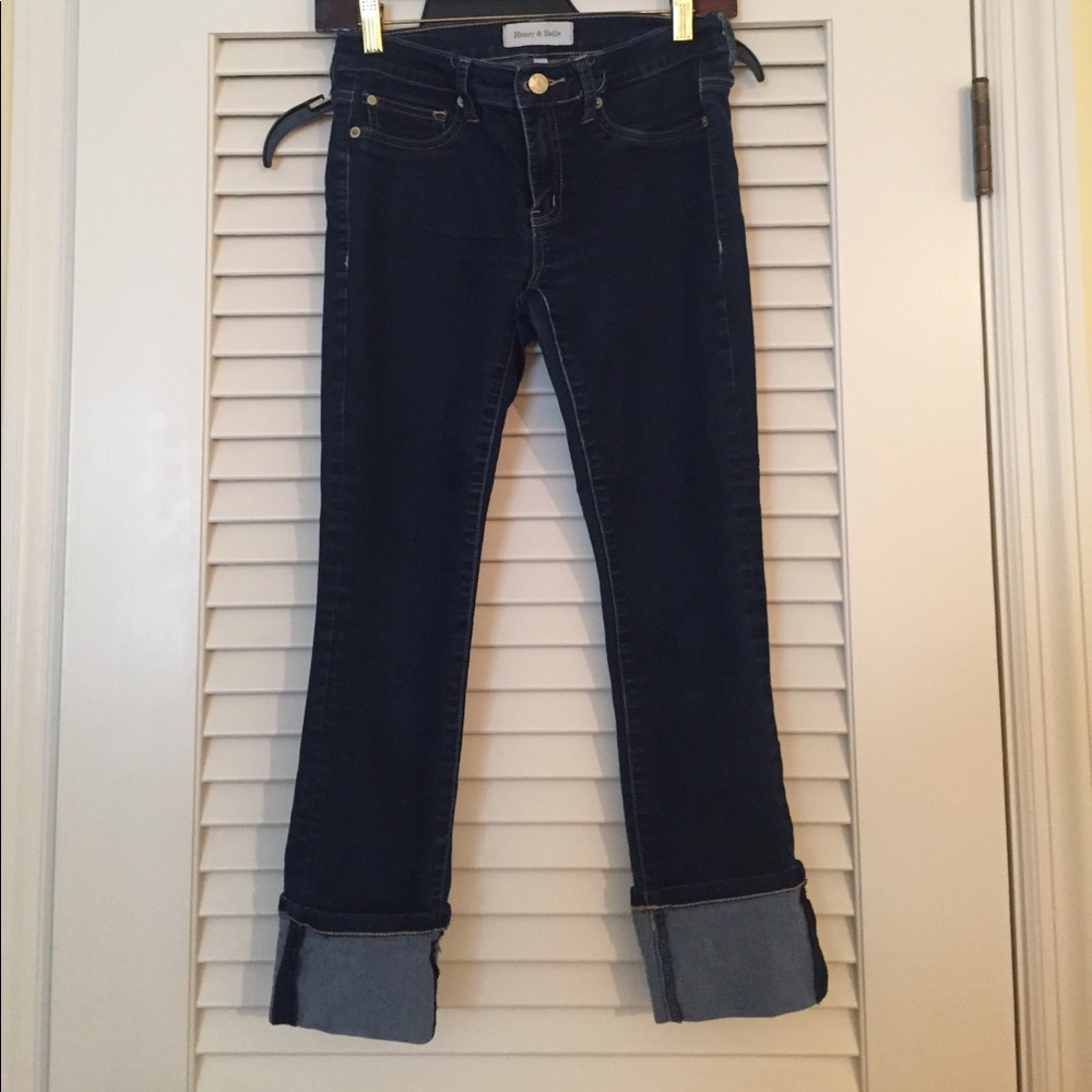 Cropped jeans