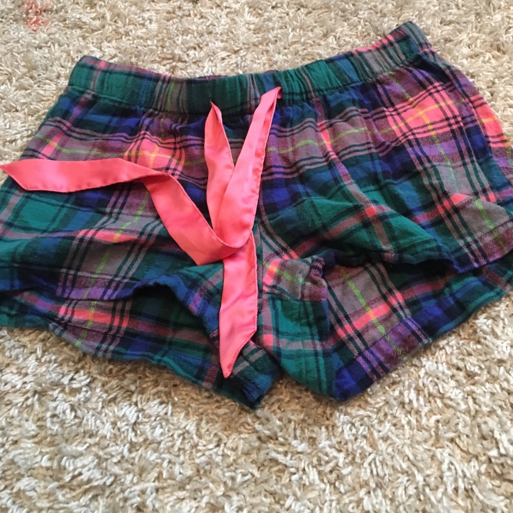 Plaid old navy sleep shorts