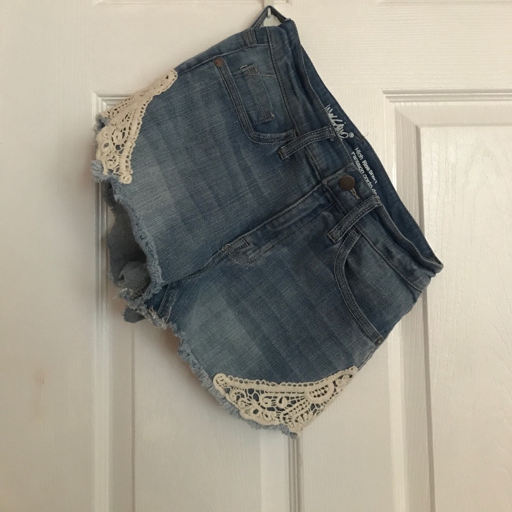 high wasted shorts