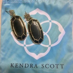 Black Kendra Scott earrings