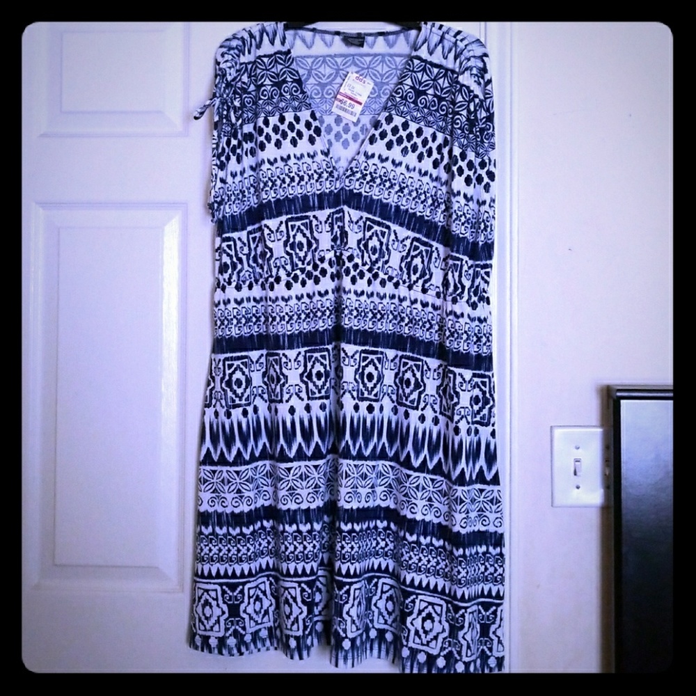 Tie Dye Plus Size Dress