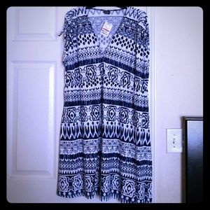 Tie Dye Plus Size Dress