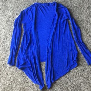 High Low Long Sleeve Cardigan