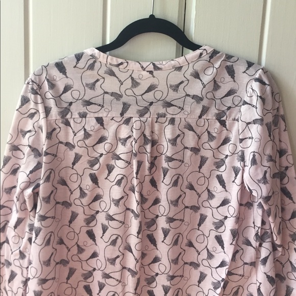 Tassel Print Top - Picture 4 of 4