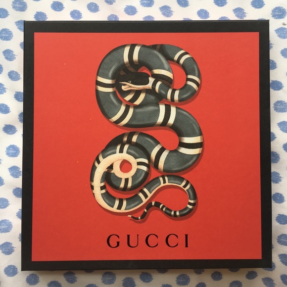 SOLD Authentic Gucci Ghost Shawl Black&Blue - Picture 4 of 6