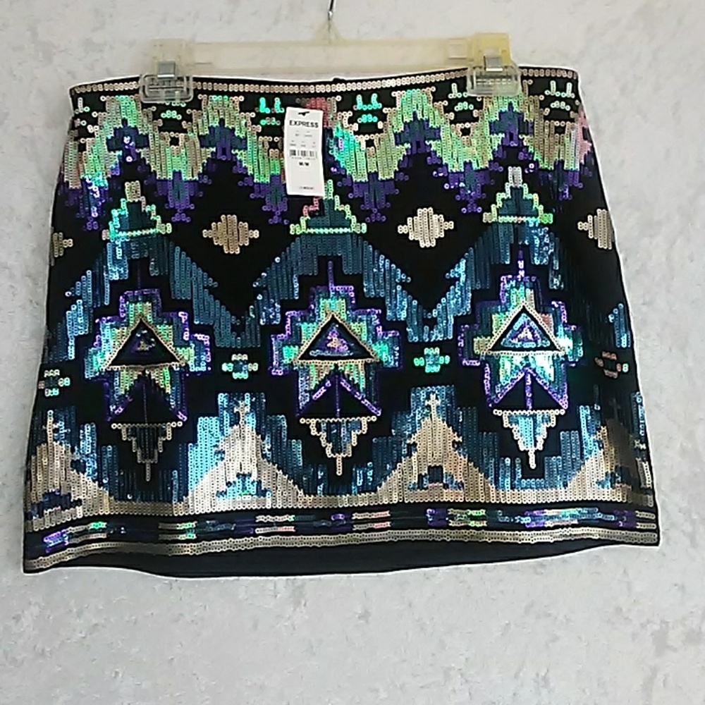 Sequin express skirt
