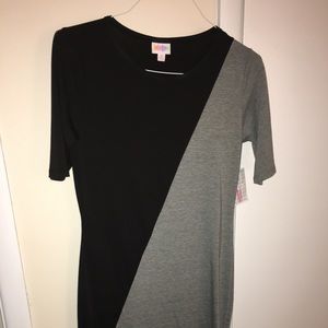LuLaRoe Julia Dress, Size M