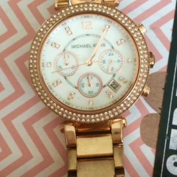Michael Kors Rose Gold Watch