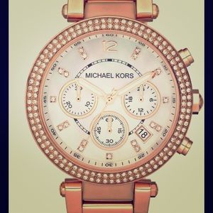 Michael Kors Rose Gold Watch