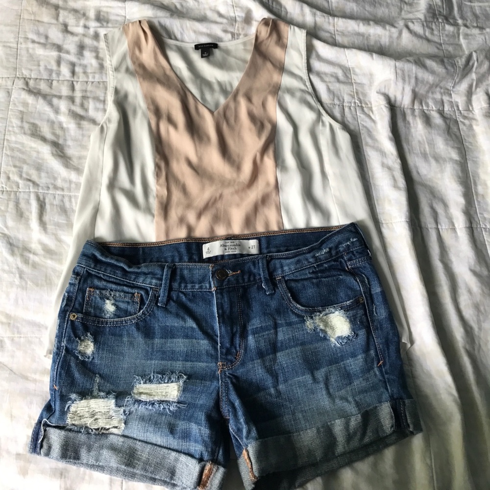Blouse and short