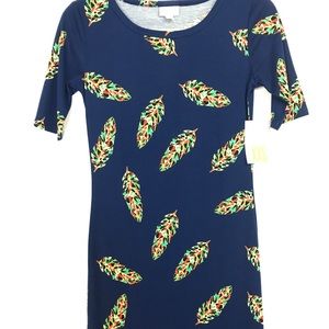 Lularoe XXS mosaic feathers Julia.