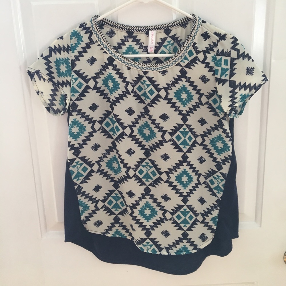 Short Sleeve Blouse