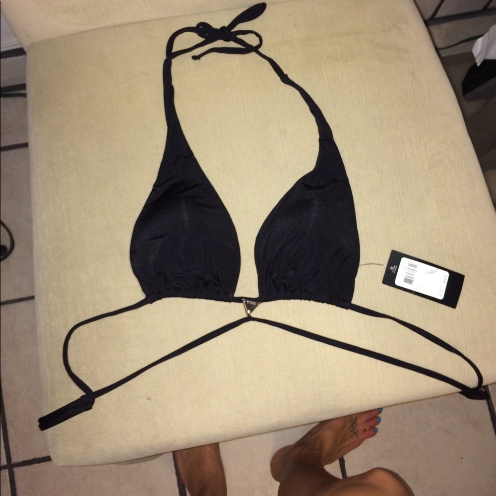 Sexy Guess bathing suit top.