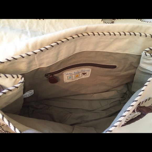 Floral beaded tote - Picture 5 of 7