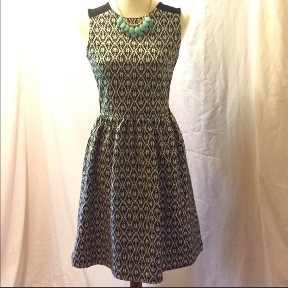 Madewell Jacquard A-line dress from JCrew