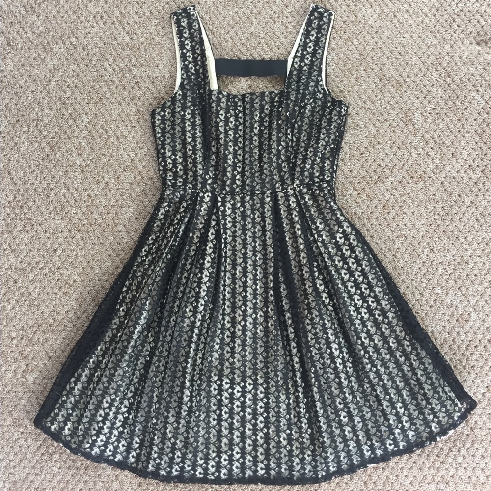 Forever 21 Skater Fit & Flare Lace Dress