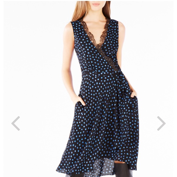 BCBG Midi Wrap Dress - Picture 3 of 4