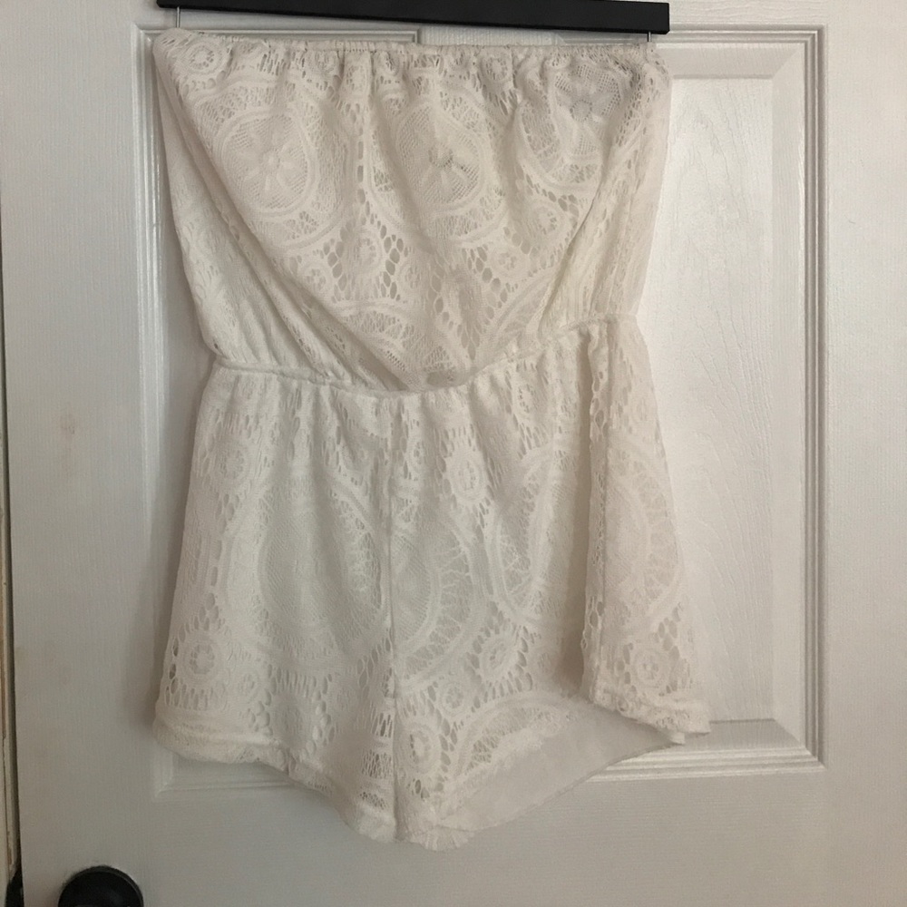 white romper